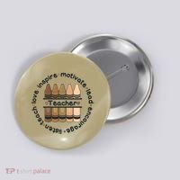 Multiethnic Teacher Inspire Motivate Lead Button thumb 0