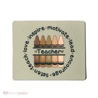 Multiethnic Teacher Inspire Motivate Lead Mousepad thumb 0
