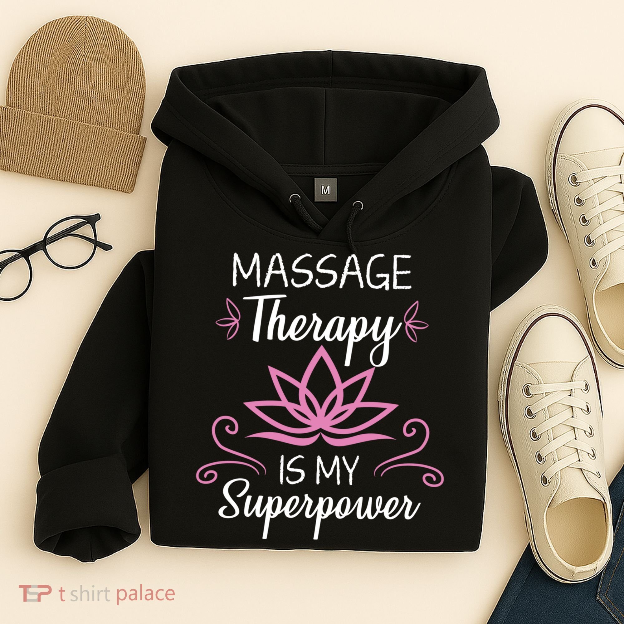 Massage Therapy Is My Superpower Massage Therapist Gift Hoodie