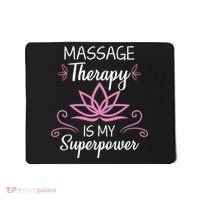 Massage Therapy Is My Superpower Massage Therapist Gift Mousepad thumb 0