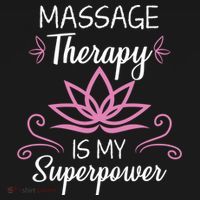Massage Therapy Is My Superpower Massage Therapist Gift Mousepad thumb 1