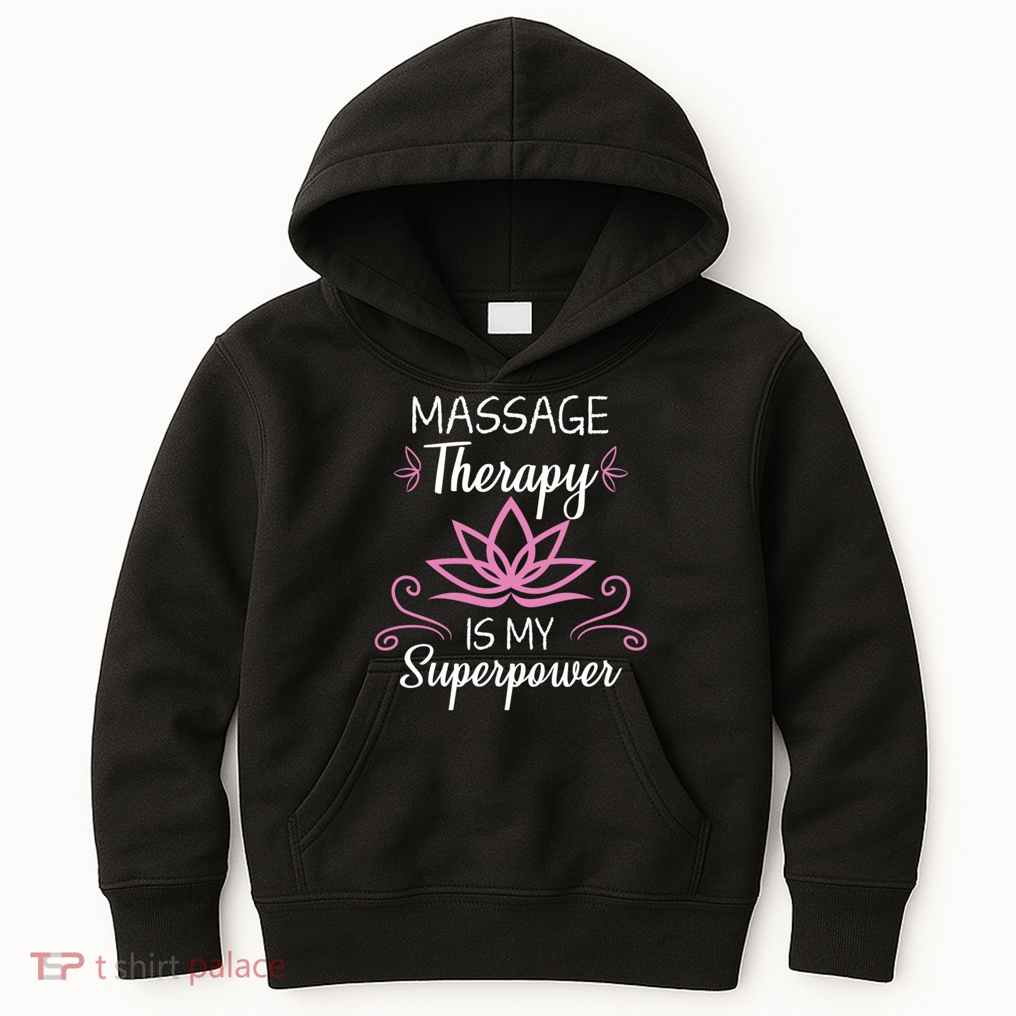 Massage Therapy Is My Superpower Massage Therapist Gift Kids Hoodie