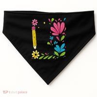 Math Teacher Ive Got Skills Theyre Multiplyin Mathematics USA-Made Doggie Bandana thumb 0