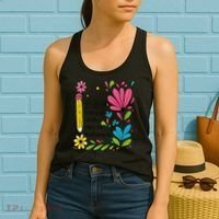 Math Teacher Ive Got Skills Theyre Multiplyin Mathematics Women's Tank Top thumb 2