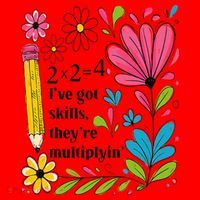Math Teacher Ive Got Skills Theyre Multiplyin Mathematics Santa Hat thumb 1