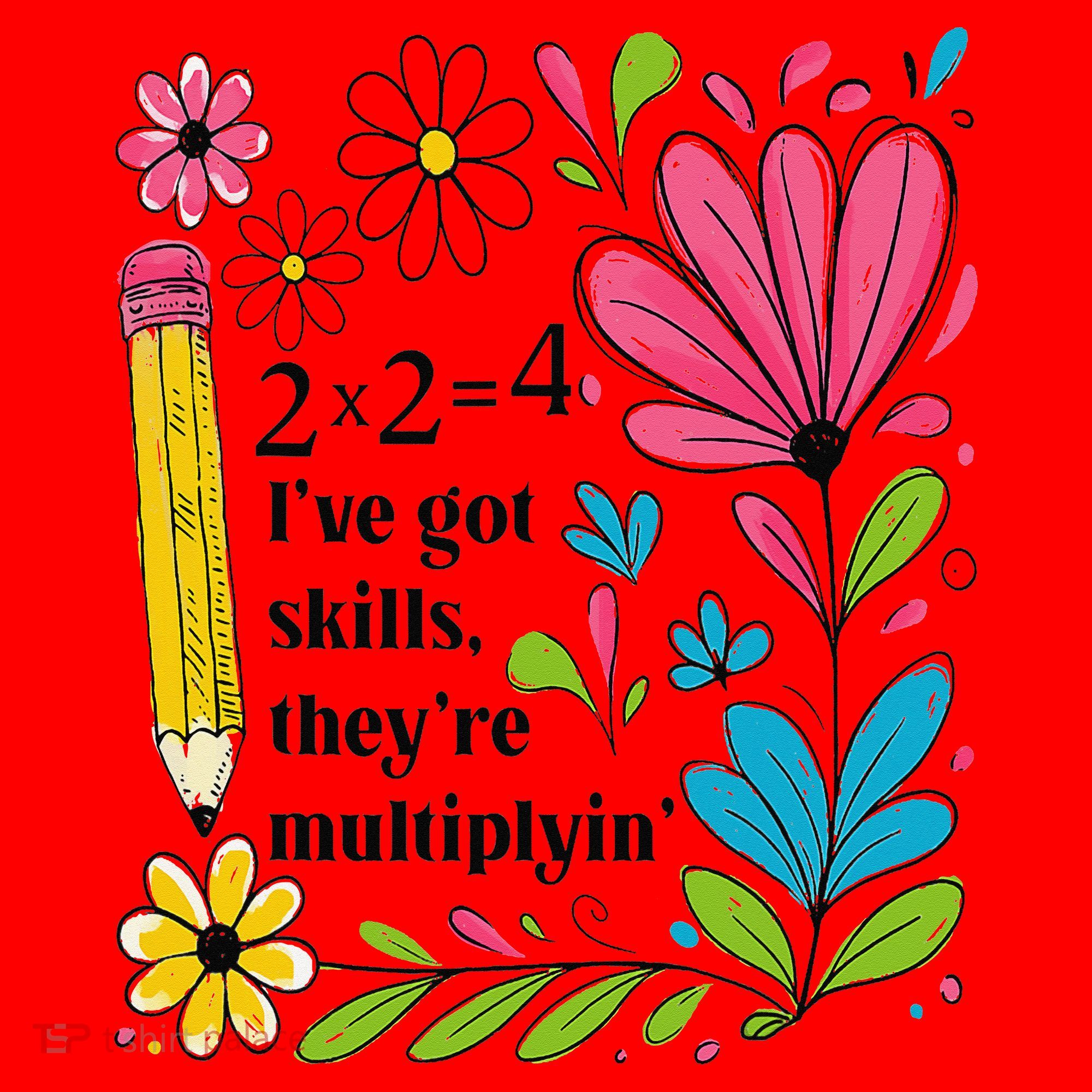 Math Teacher Ive Got Skills Theyre Multiplyin Mathematics Santa Hat