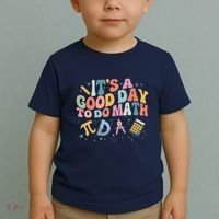 Math Teacher ItS A Good Day To Do Math Mathematics Toddler T-Shirt thumb 2