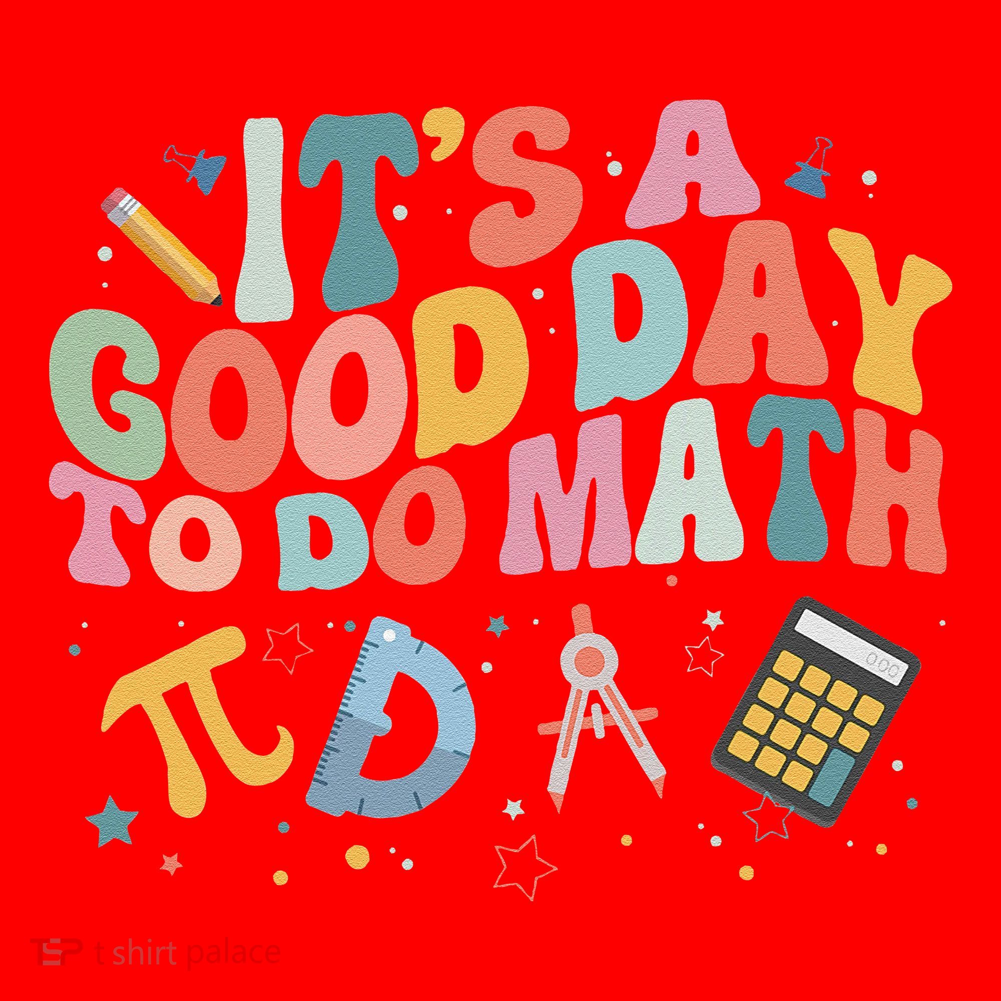 Math Teacher ItS A Good Day To Do Math Mathematics Santa Hat