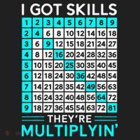 Math Teacher I Got Skills They're Multiplying Beanie thumb 2