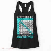 Math Teacher I Got Skills They're Multiplying Women's Tank Top thumb 0