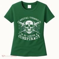 Medical Tyranny Is No Longer A Conspiracy Women's T-Shirt thumb 0