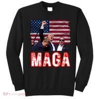 Maga Trump Iconic Fist Raised Sweatshirt thumb 0