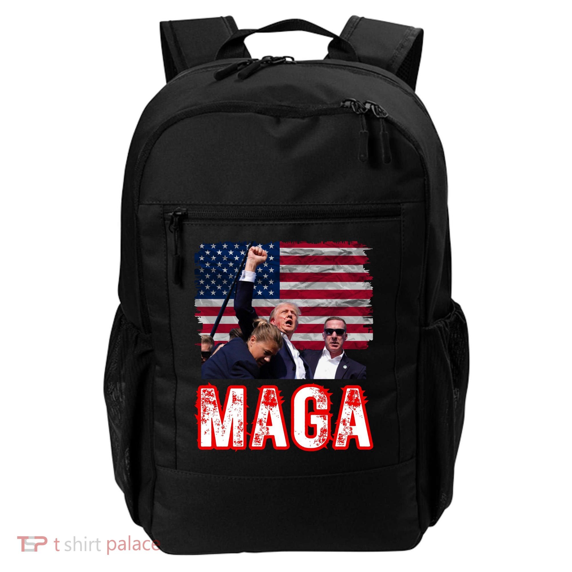 Maga Trump Iconic Fist Raised Backpack