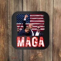 Maga Trump Iconic Fist Raised Coaster thumb 0