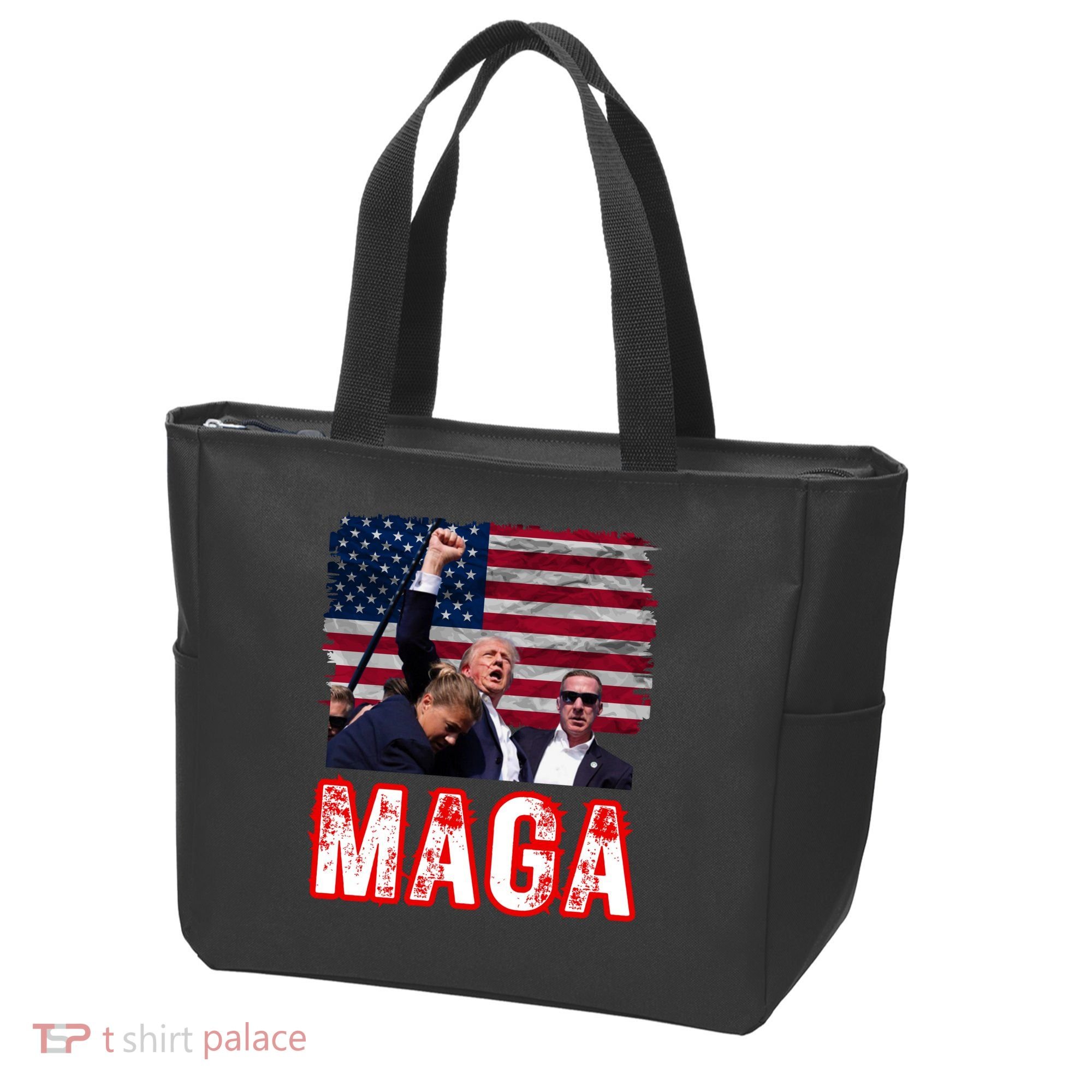 Maga Trump Iconic Fist Raised Tote Bag