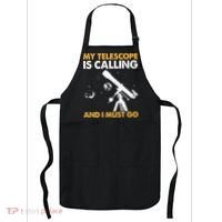 My Telescope Is Calling And I Must Go I Astronomy Apron thumb 0