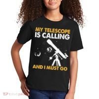 My Telescope Is Calling And I Must Go I Astronomy Kids T-Shirt thumb 2