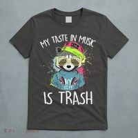 My Taste In Music Is Trash Hip Hop Hipster Raccoon T-Shirt thumb 5