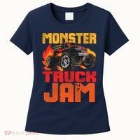 Monster Truck Jam Retro Huge Truck Women's T-Shirt thumb 0