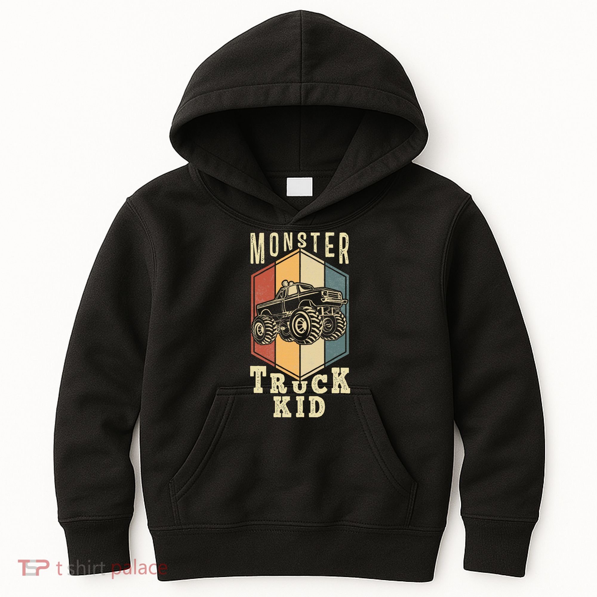 Monster Truck K.I.D Gifts Kids Hoodie