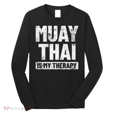 Muay Thai Kickboxing Thai Boxing Long Sleeve Shirt