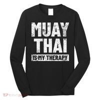 Muay Thai Kickboxing Thai Boxing Long Sleeve Shirt thumb 0