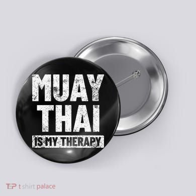 Muay Thai Kickboxing Thai Boxing Button