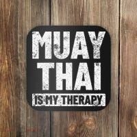 Muay Thai Kickboxing Thai Boxing Coaster thumb 0
