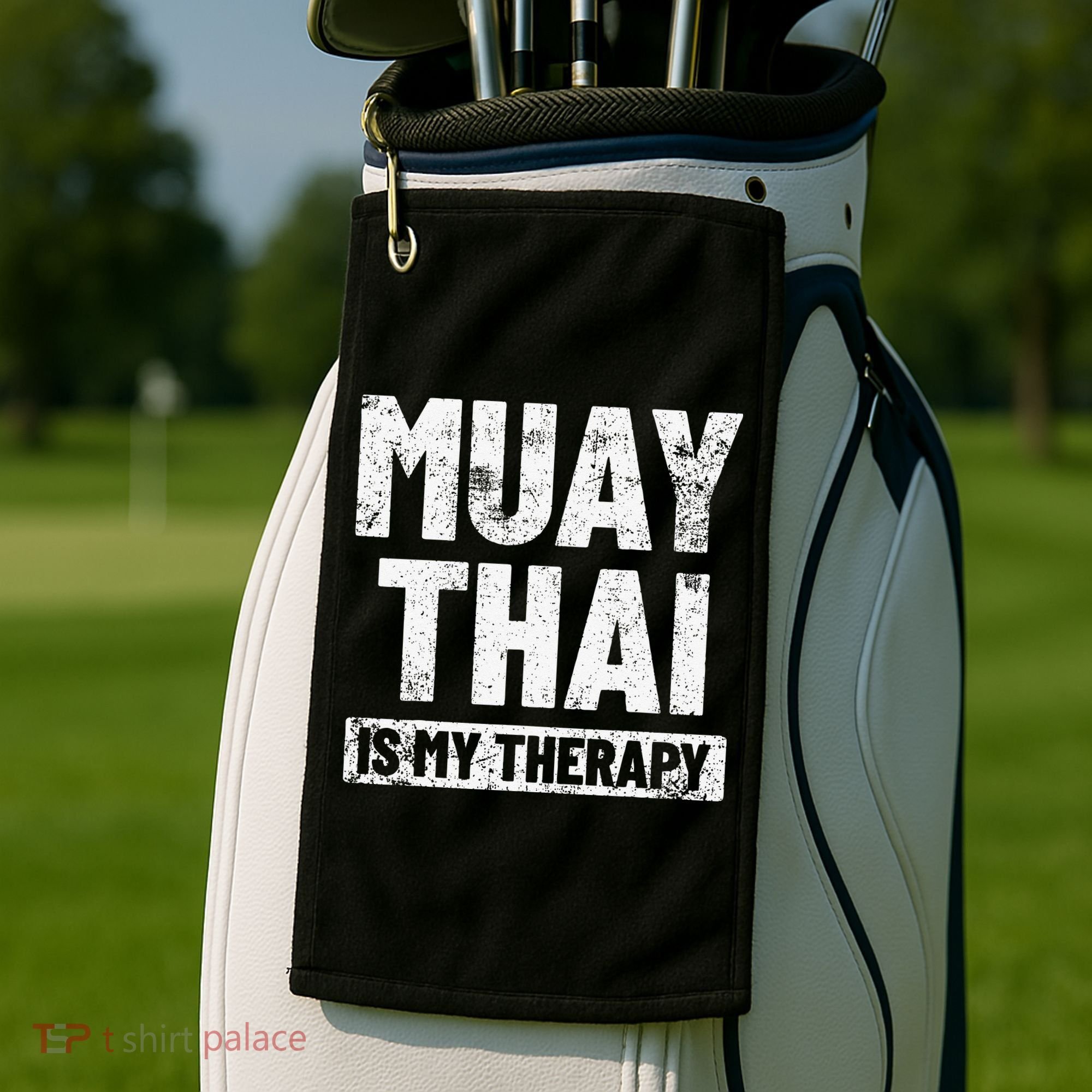 Muay Thai Kickboxing Thai Boxing Golf Towel