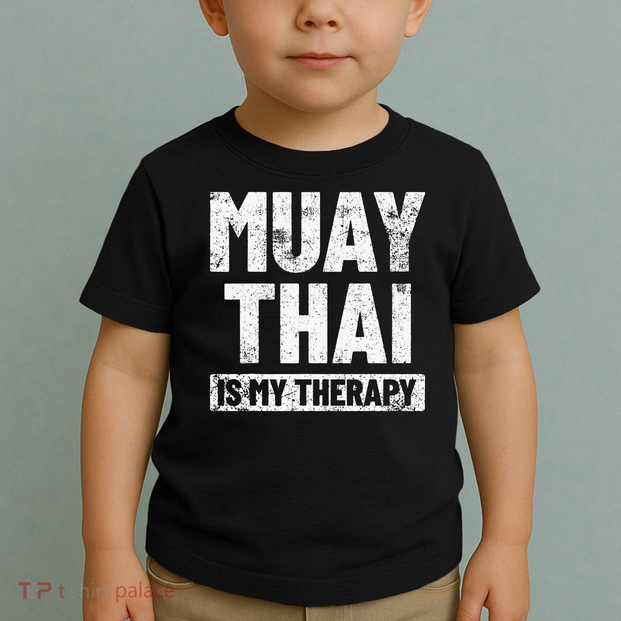 Muay Thai Kickboxing Thai Boxing Toddler T-Shirt