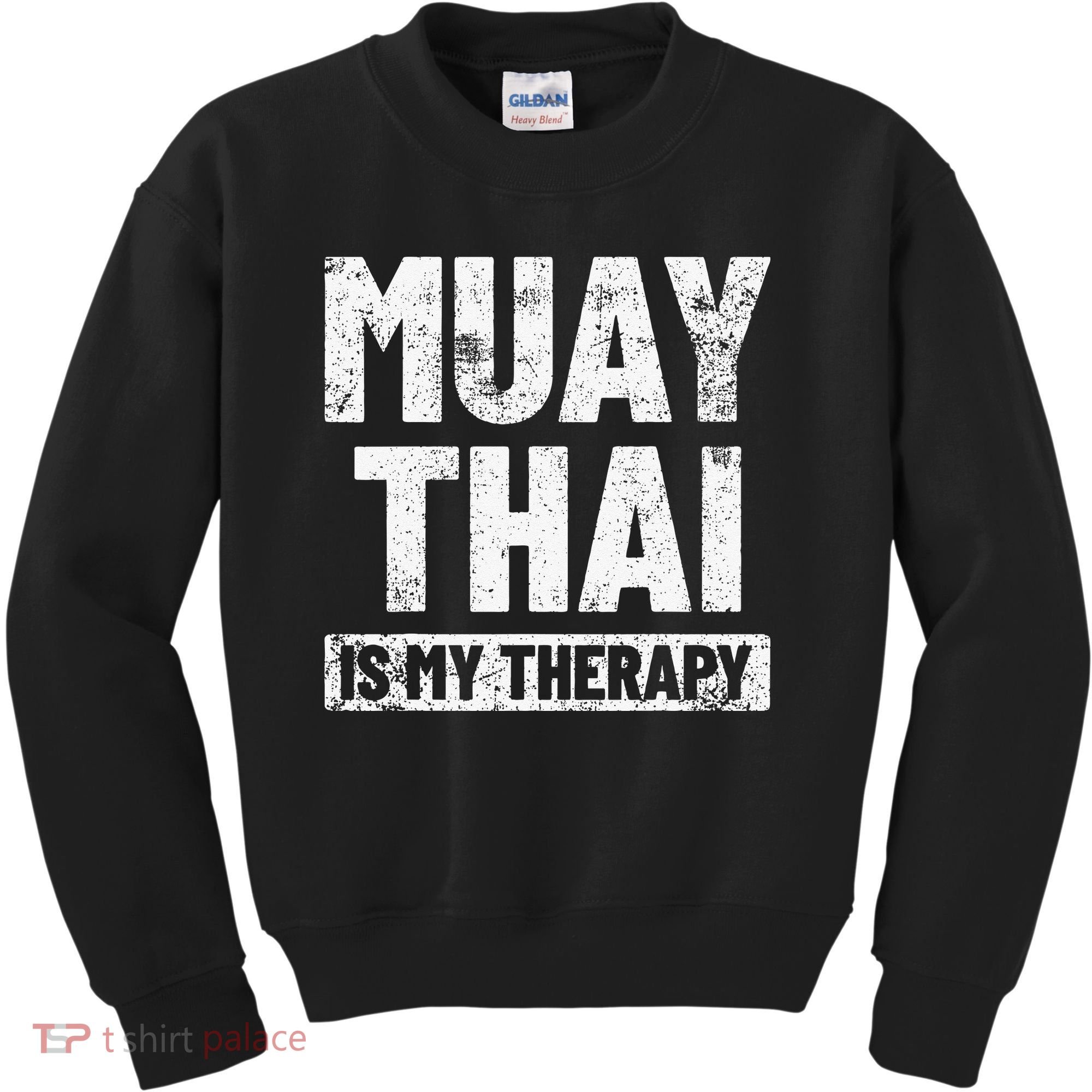 Muay Thai Kickboxing Thai Boxing Kids Sweatshirt
