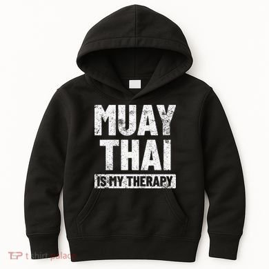 Muay Thai Kickboxing Thai Boxing Kids Hoodie