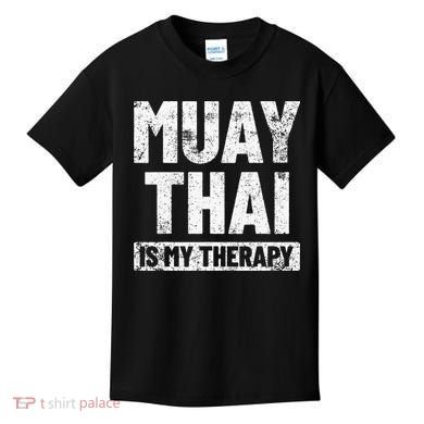 Muay Thai Kickboxing Thai Boxing Kids T-Shirt