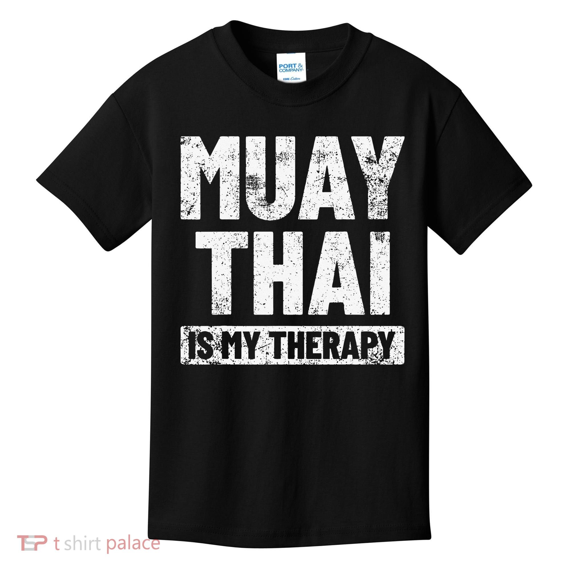 Muay Thai Kickboxing Thai Boxing Kids T-Shirt