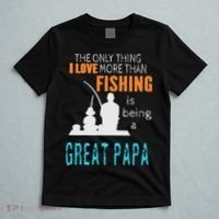 More Than Love Fishing Great Papa Special Great Grandpa T-Shirt thumb 5