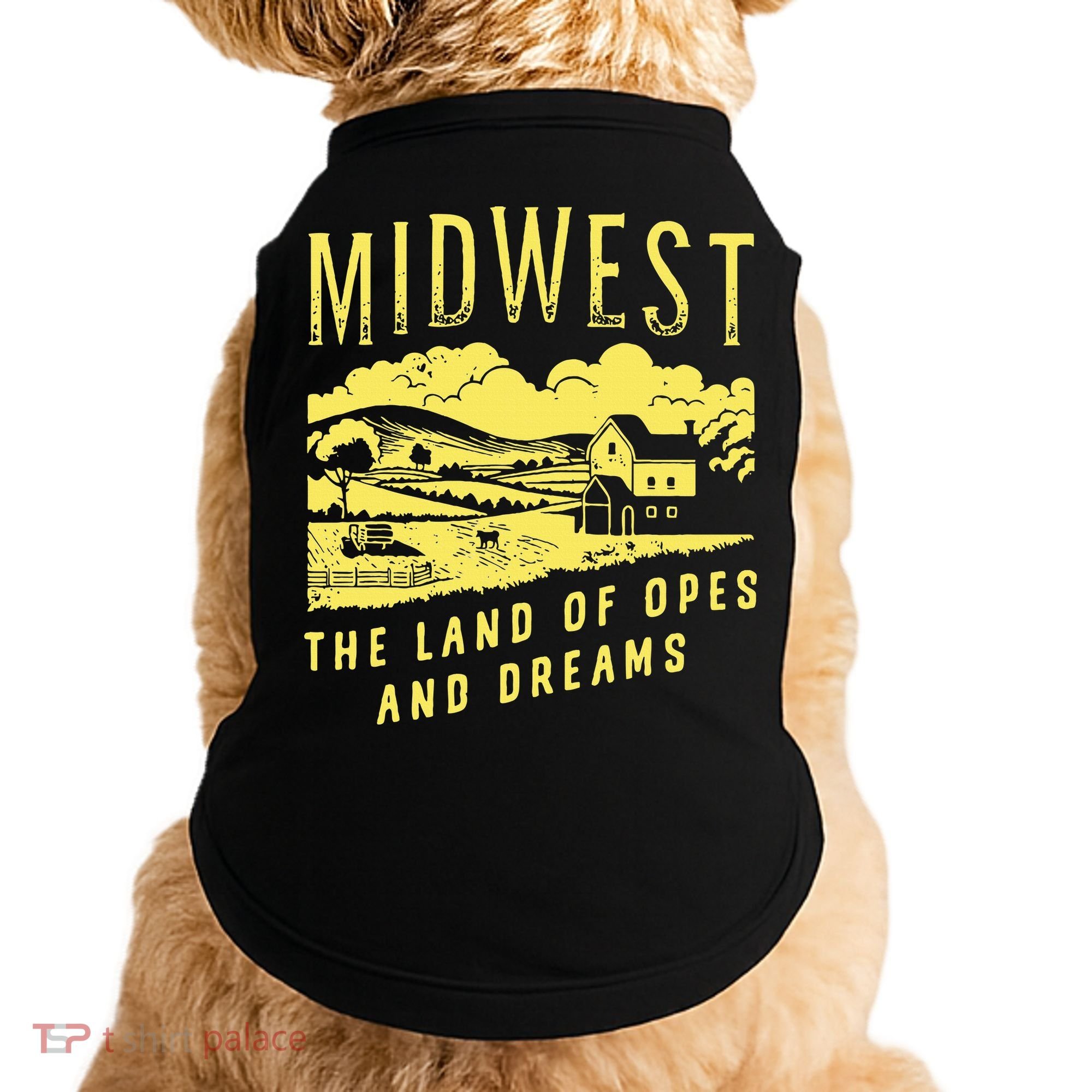 Midwest The Land Of Opes And Dreams Doggie Tank
