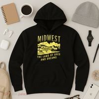 Midwest The Land Of Opes And Dreams Hoodie thumb 3