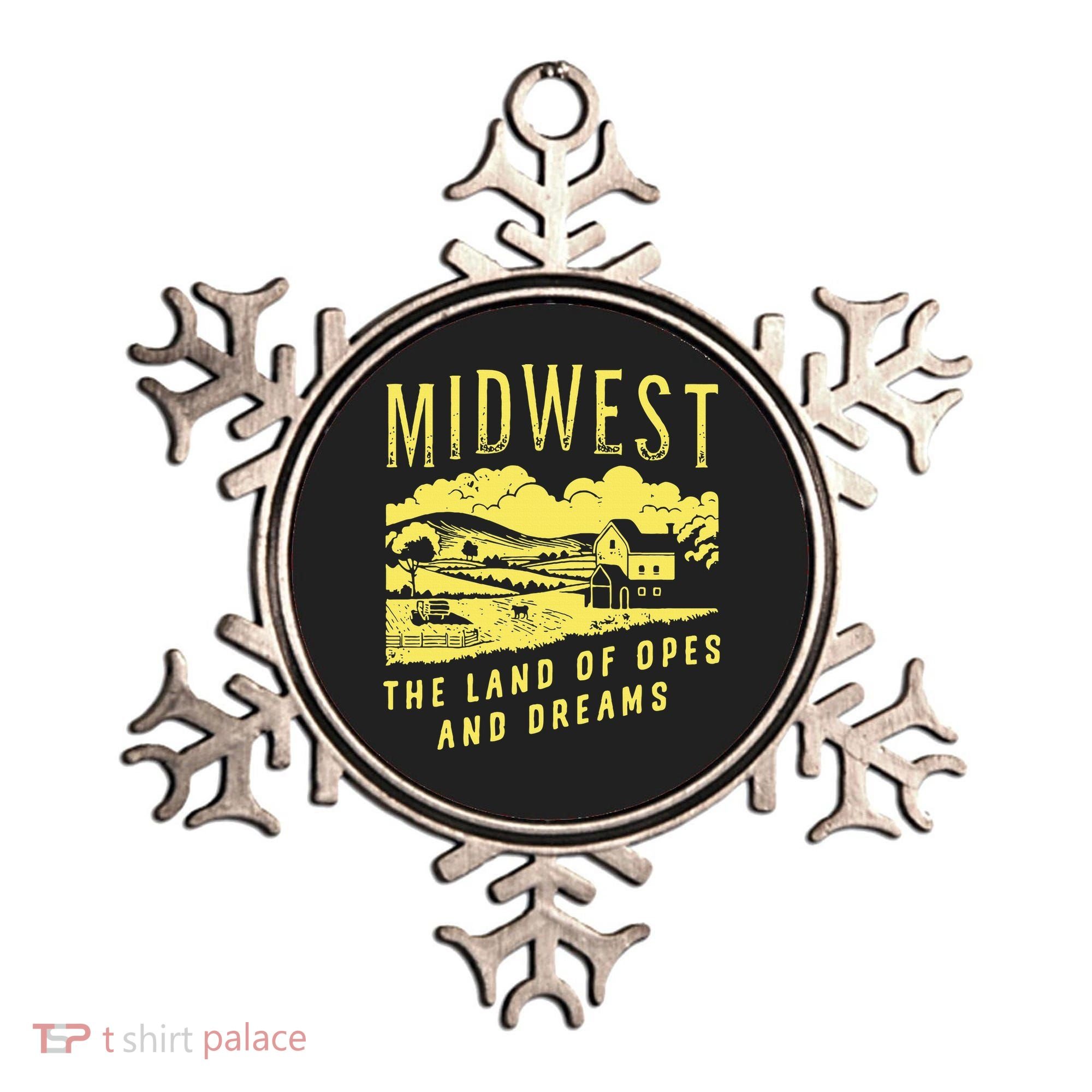 Midwest The Land Of Opes And Dreams Ornament
