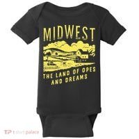 Midwest The Land Of Opes And Dreams Baby Bodysuit thumb 0