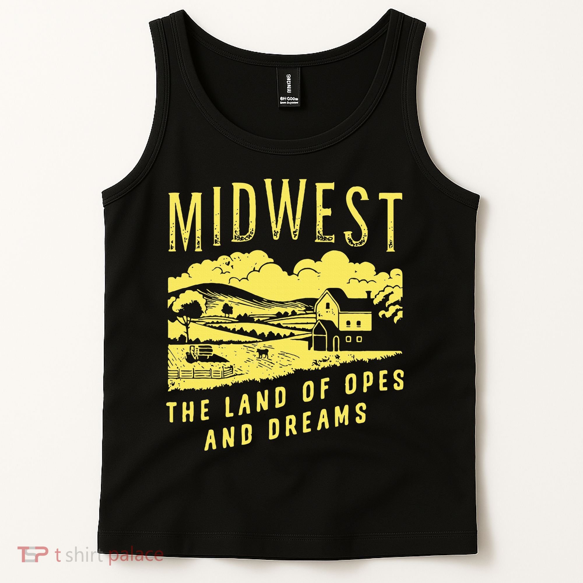 Midwest The Land Of Opes And Dreams Tank Top