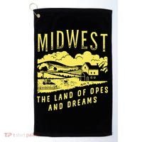Midwest The Land Of Opes And Dreams Golf Towel thumb 0