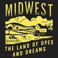 Midwest The Land Of Opes And Dreams Golf Towel thumb 3