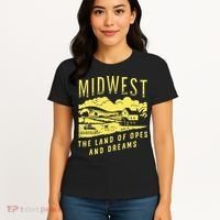 Midwest The Land Of Opes And Dreams Women's T-Shirt thumb 4