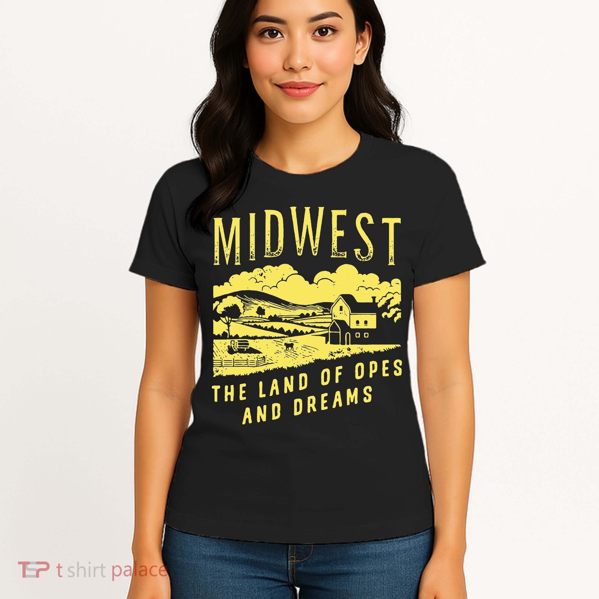 Midwest The Land Of Opes And Dreams Women's T-Shirt