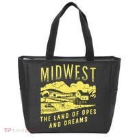 Midwest The Land Of Opes And Dreams Tote Bag thumb 0