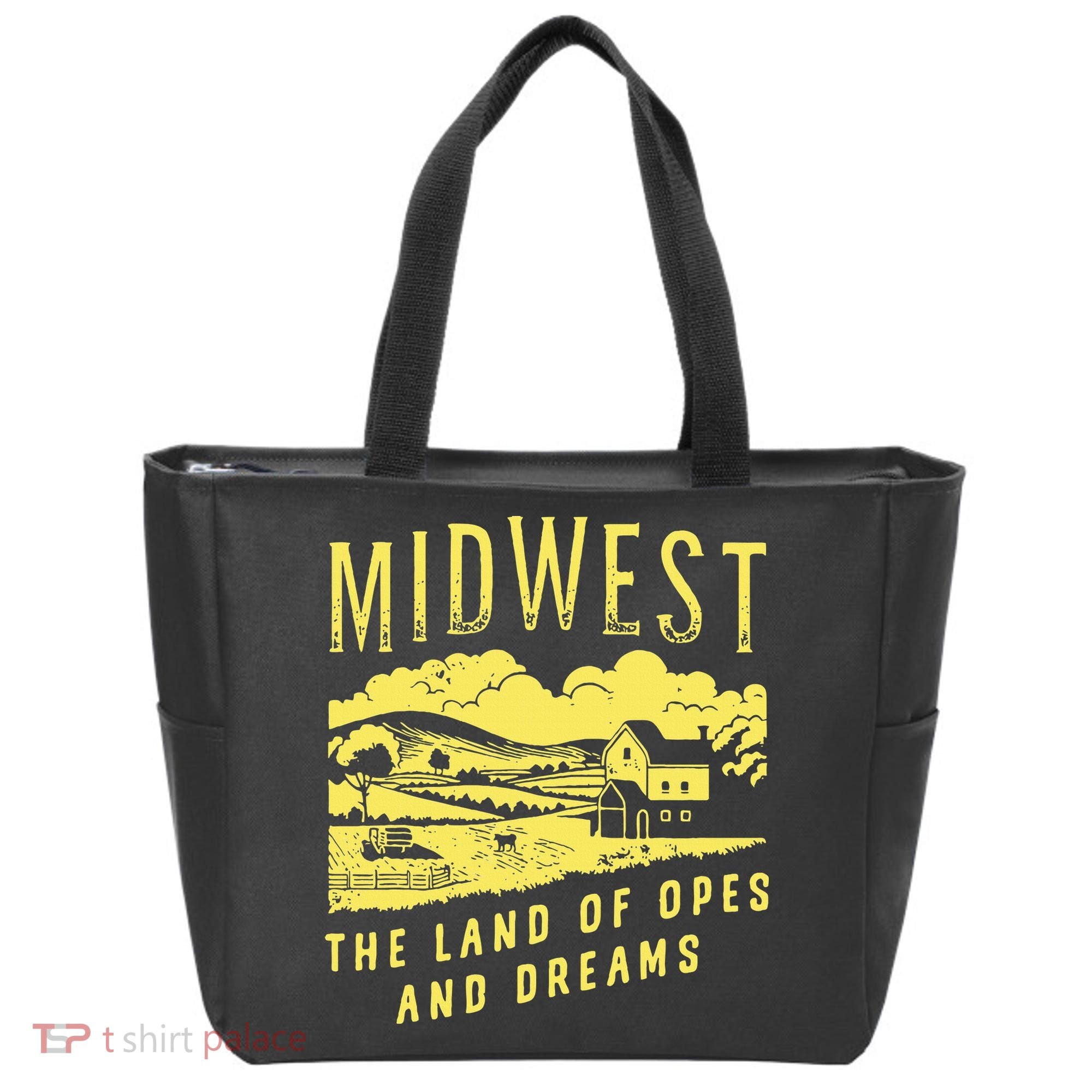 Midwest The Land Of Opes And Dreams Tote Bag