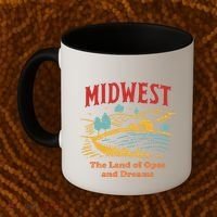 Midwest The Land Of Opes And Dreams Rustic Farm Coffee Mug thumb 2