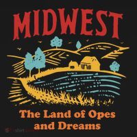 Midwest The Land Of Opes And Dreams Rustic Farm Coaster thumb 2