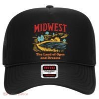 Midwest The Land Of Opes And Dreams Rustic Farm Hat thumb 0