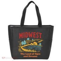 Midwest The Land Of Opes And Dreams Rustic Farm Tote Bag thumb 0